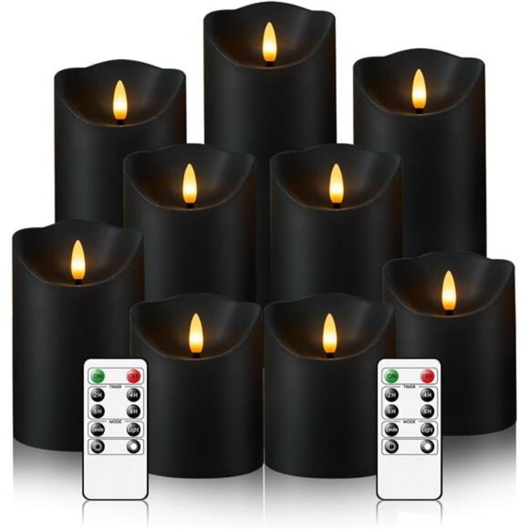 Flameless Candles with Remote, Battery Operated Flickering Flameless Candles - Picture 1 of 7